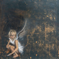 Rachel Shaw - Echo, 39x39cm (frame size), Oil on board
(sold) Rachel Shaw - Echo, 39x39cm (frame size), Oil on board (sold)