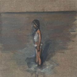 Rachel Shaw - Lunar, 30x30cm, Oil on linen Rachel Shaw - Lunar, 30x30cm, Oil on linen